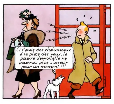 Voilà ce qui s'appelle "fusiller du regard", non ?