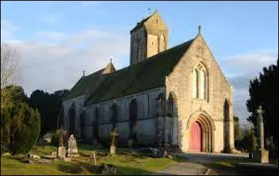 Vous avez sur cette image l'&eacute;glise Notre-Dame, &agrave; Soulangy. Village normand, dans l'aire d'attraction Caennaise, il se situe dans le d&eacute;partement ...