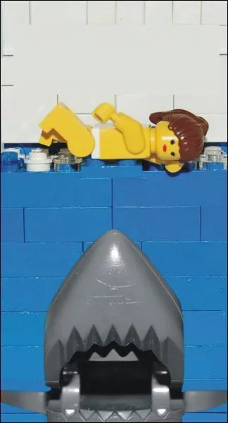 Quelle est cette affiche de film recompose en lego ?