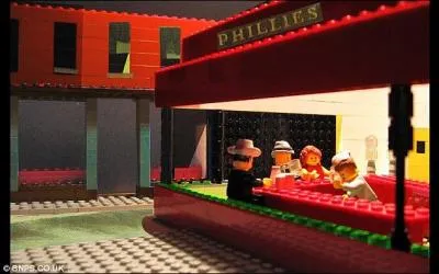 Quel est le nom de ce tableau parodi en lego ?