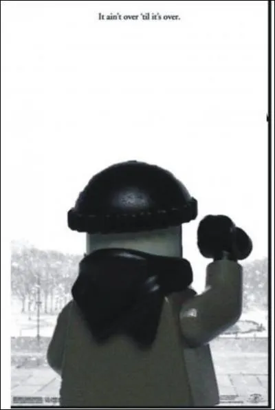 Quelle est cette affiche de film recompose en lego ?