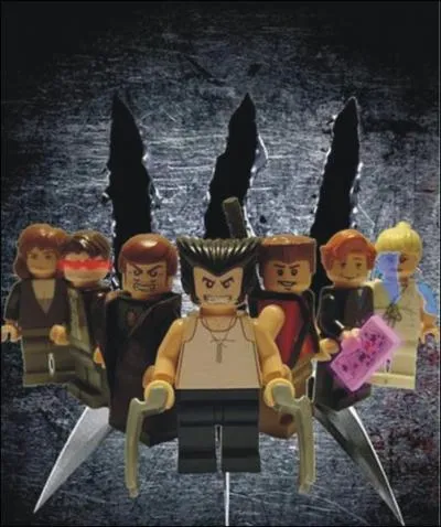Quelle est cette affiche de film recompose en lego ?