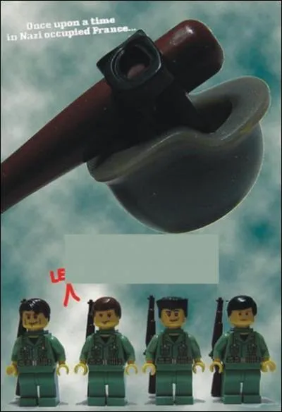 Quelle est cette affiche de film recompose en lego ?