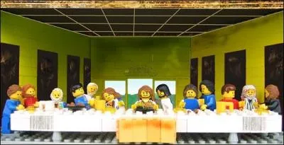 Quel est le nom de ce tableau parodi en lego ?