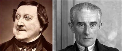 Le compositeur Giacomo Rossini aurait-il pu composer une œuvre musicale avec son confrère Maurice Ravel ?