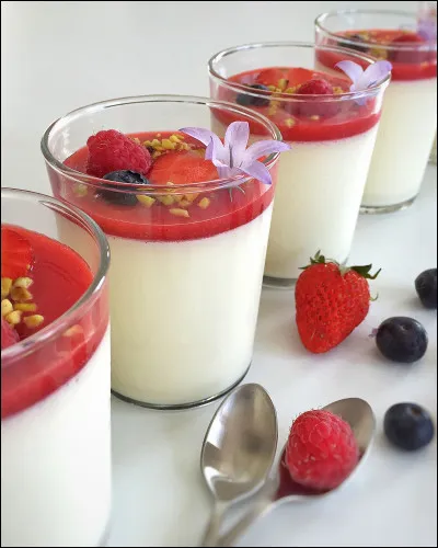 J'ai bien mangé ! maintenant, passons au dessert !
d'où vient la panna cotta ?