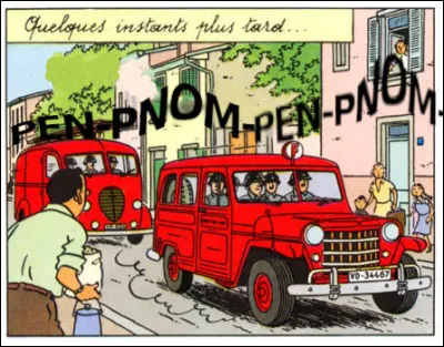 Ça, c'est de la sirène de pompiers, non ?