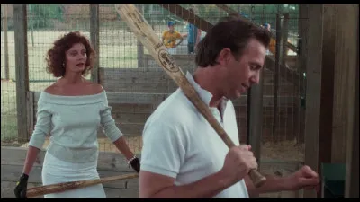 Dans un film, Susan Sarandon et Kevin Costner sont amoureux. Quel est le titre de ce film ?