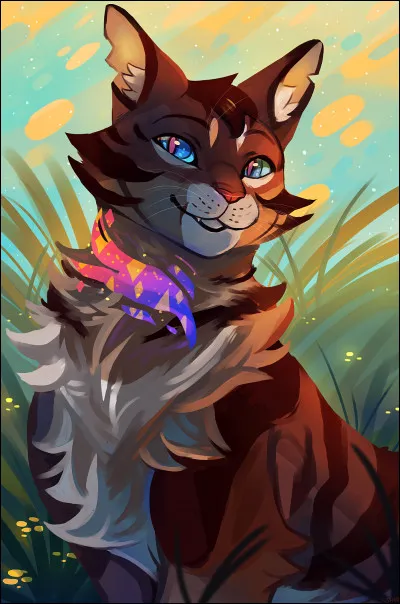 J'&eacute;tais guerrier, auparavant. Mais une chatte au Museau de Suie m'a ouvert la voie des &eacute;toiles. La flamme, je la vois. Je la vois faiblir sous mes yeux.