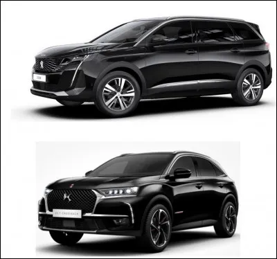 Les gardes du corps sont dans ces deux v&eacute;hicules. Quelle est la marque de la seconde voiture ?