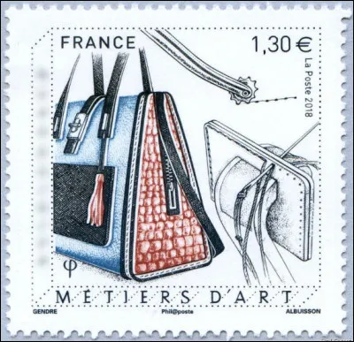 Quel est le métier d'art mis à l'honneur par ce timbre ?