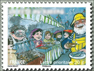 Ici, on fête un poiscaille ! Mais où est-ce, ici ?