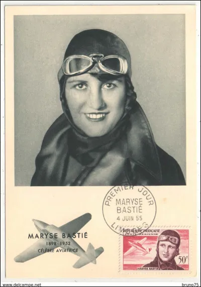 Maryse Bastié a reçu la Légion d'honneur en quelle année ?