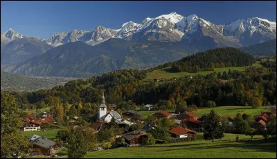 C'est dans ce département que se trouve le massif du Mont Blanc :