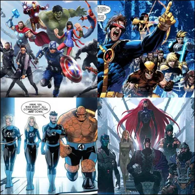 Quel est ton groupe de super-héros préféré ?