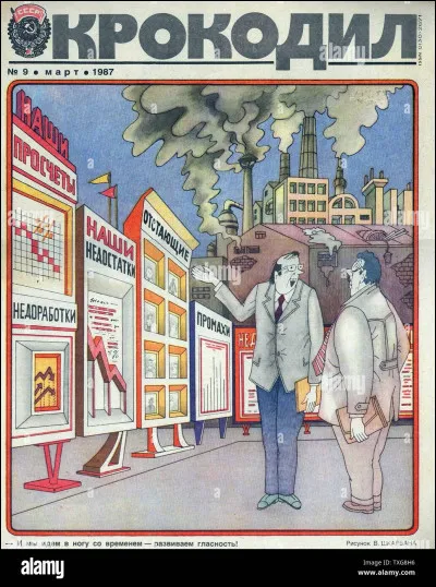 Comment peut-on traduire le mot "glasnost", une des réformes politiques ayant entraîné la chute de l'URSS ?