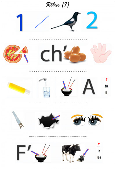 Qu�est-il &eacute;crit &agrave; la deuxi&egrave;me ligne ?