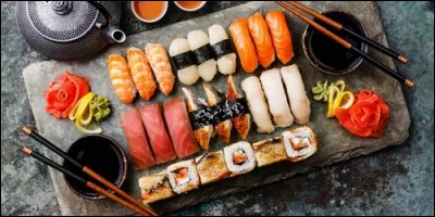 Le sushi est un plat traditionnel :