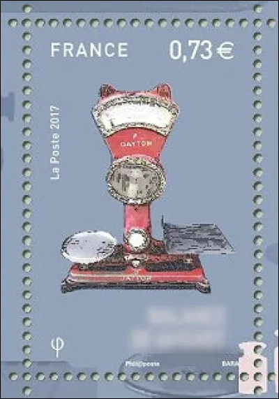 Nous approchons de l'ère moderne avec cette balance... (Complétez !)