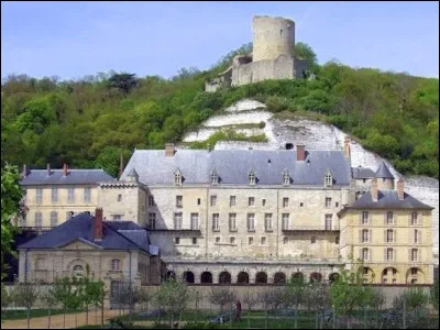 Dans quel département verrez-vous le village de La Roche-Guyon dominé par son château ?