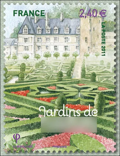 Les jardins de Villandry (37) sont un des joyaux de l'art ...