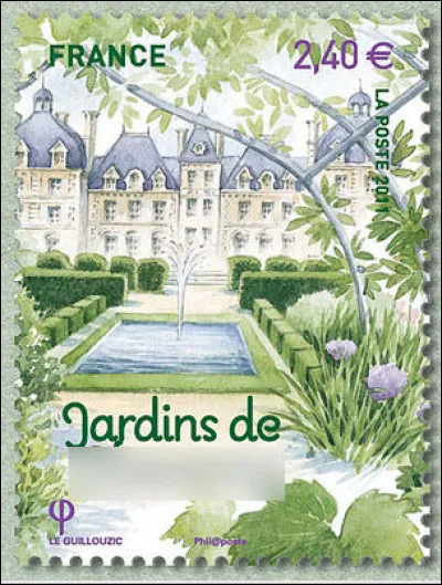 Là encore, Claude Monet aurait pu dire qu'il était "Très pratique, ce jardin : [...] mes toiles !" (Complétez les crochets !)