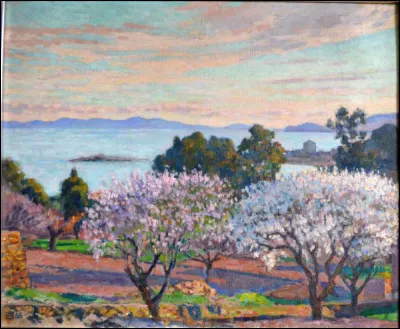 Qui a peint "Amandiers en fleurs" ?