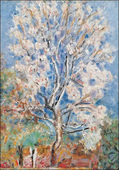 Qui a peint "L'amandier en fleurs" ?