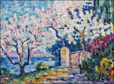 Qui a peint "Amandiers en fleurs" ?
