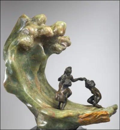"La Vague" est une sculpture en onyx et en bronze réalisée en 1903. Mais qui en est l'auteur ?