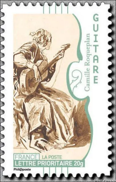 Oui, c'est une guitare, je confirme... Mais comment l'appelle-t-on, en argot ?