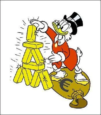 Quel objet porte bonheur  Picsou ?