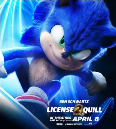 Qui rattrape Sonic quand il saute dans le vide dans le film 2 ?