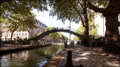 Dans quel arrondissement situez-vous le canal Saint-Martin ?