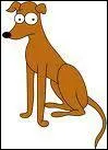 Comment s'appelle le chien de la famille Simpson ?