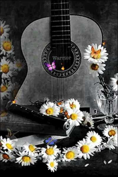 Pleurer pour qui pourquoi, pour quelques mots d'amour jetés dans une cour et qui s'en vont mourir, ne dis rien si tu veux, mais sèche un peu tes yeux :