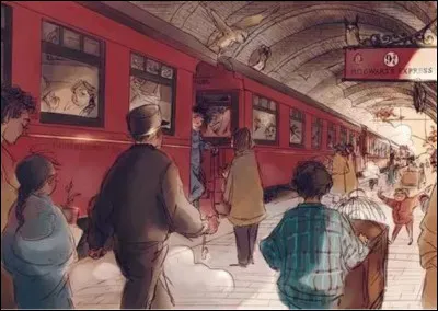 Où et quand le Poudlard Express part-il pour Poudlard ?