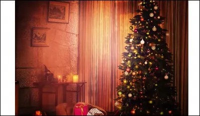 Le père Noël passe par la cheminée en...