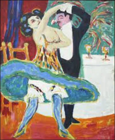 Peinture : 
À quel expressionniste doit-on cette toile intitulée ''Variété (couple de danse anglais)'', peinture réalisée entre 1912 et 1913 ?