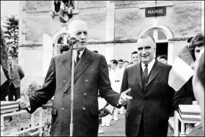 Georges Pompidou a-t-il déjà rencontré ou côtoyé Richard Nixon, président américain ?