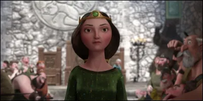 Dans "Rebelle", en quoi se transforme la mère de Mérida ?