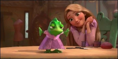 Comment s'appelle le compagnon de Raiponce dans le film du même nom ?