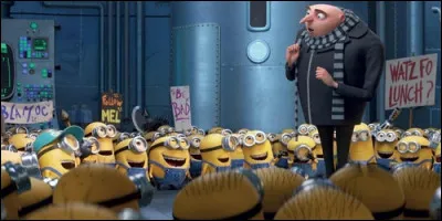 Dans "Moi, moche et méchant", les petites créatures jaunes sont des Minions.