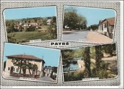 Ancienne commune Viennoise, Payré se situe en région ...