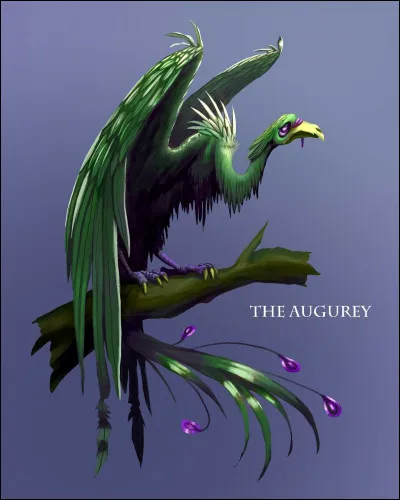 De quoi se nourrit l�augurey ?