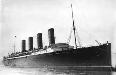 Quand le RMS Lusitania a-t-il été coulé par un sous-marin allemand ?