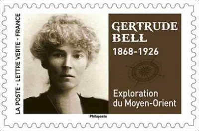 XXe s > Gertrude Bell est aujourd'hui en pleine redécouverte par le grand public et les historiens : que ne fut-elle pas, durant une vie assez aventureuse ?
