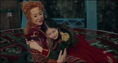 Dans quel film une jeune femme est-elle envoyée dans un monde enchanté ?