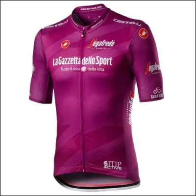Combien de couleurs a eu le maillot de la régularité (sprint) actuellement maillot cyclamen ?