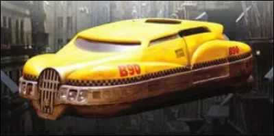 Dans quel film peut-on voir ce taxi futuriste ?